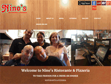 Tablet Screenshot of originalninospizza.com